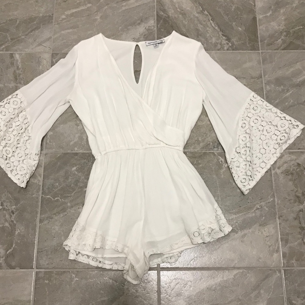 Long sleeve romper